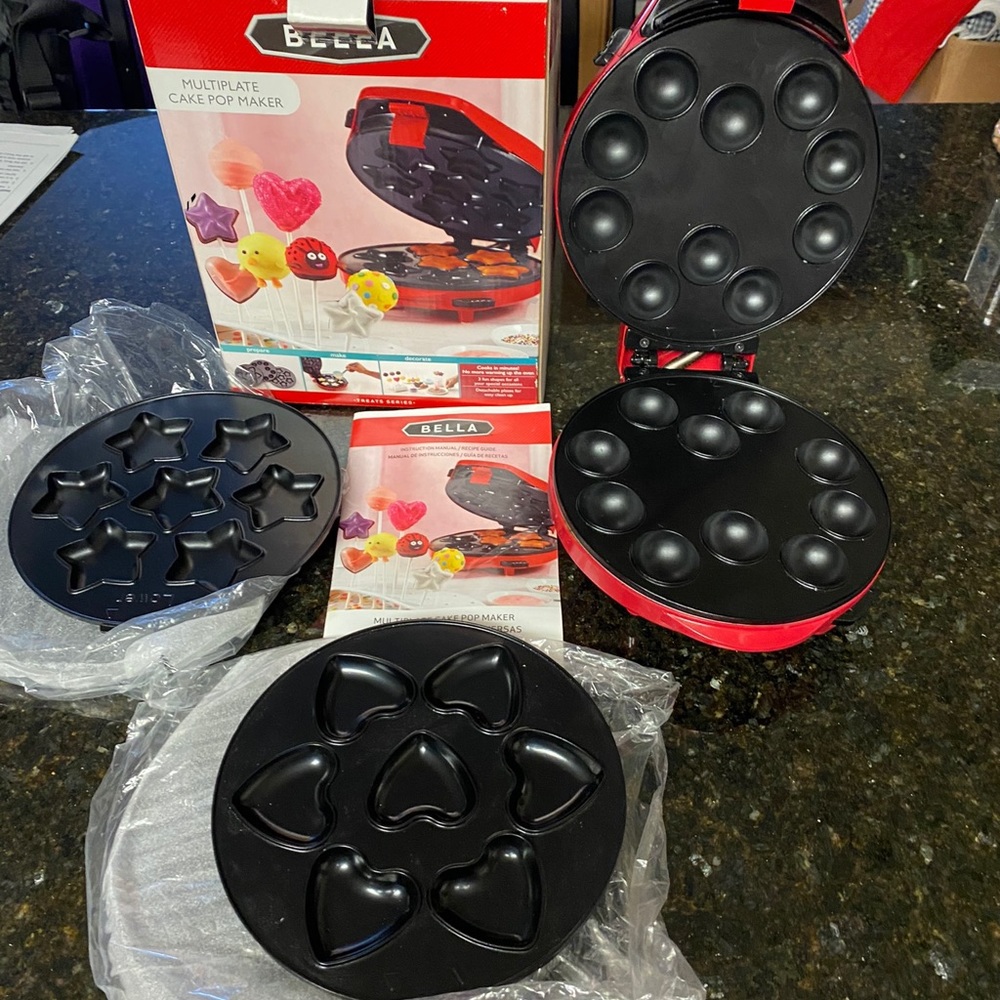 Bella Cake Pop Maker in the original box- Excellent Condition